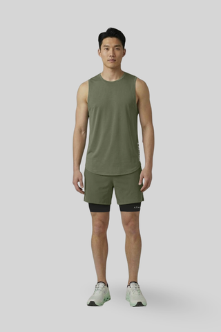 [CORE] Training Shorts 4" - Olive/Black