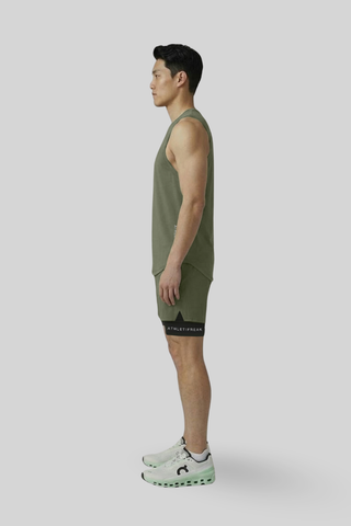 [CORE] Training Shorts 4" - Olive/Black