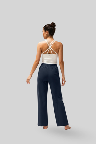 [EASYLUXE] Unwind Pants - Navy