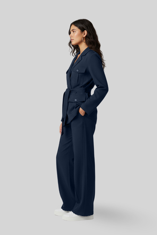[EASYLUXE] Fly Blazer - Navy