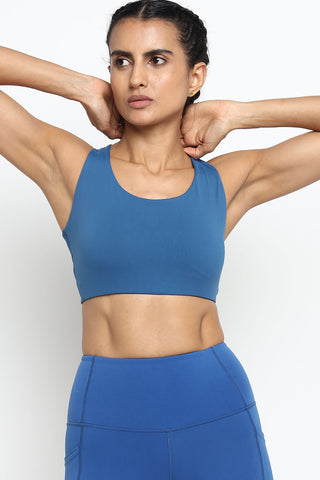 [CORE] Racerback Sportsbra - Azul