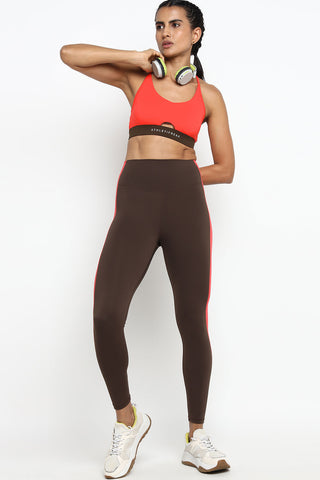 [CORE] Defynt Sportsbra - Berry / Espresso