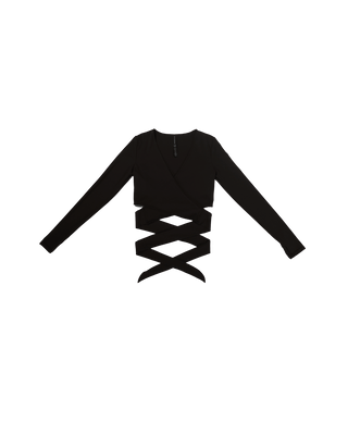 [CORE] Streamline Wraptop - Black - Tee - Athletifreak | Athletic & Gym Wear, Athleisure