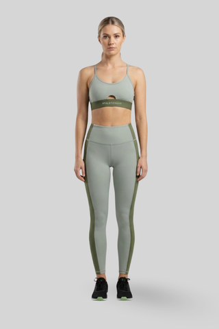 [CORE] Defynt Leggings - Teal/Olive
