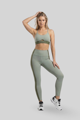 [CORE] Defynt Sportsbra - Teal/Olive