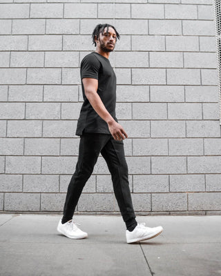 [HYBRID] Classic Tee - Black