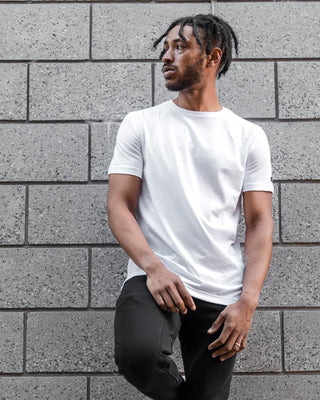 [HYBRID] Classic Tee - White