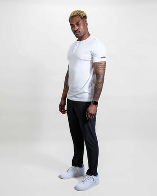 [HYBRID] Cruise Henley - White