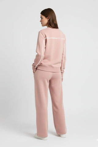 [ULTRALUX] Straight-leg Pants - Rose
