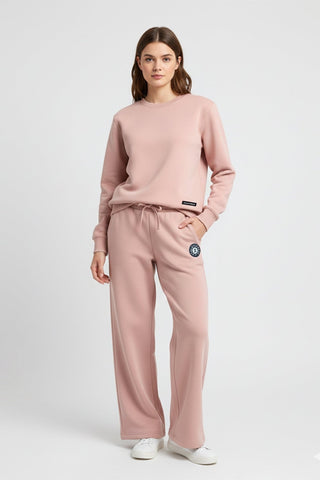 [ULTRALUX] Signature Crewneck - Rose
