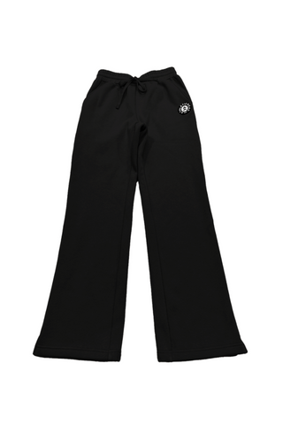 [ULTRALUX] Straight-leg Pants - Black
