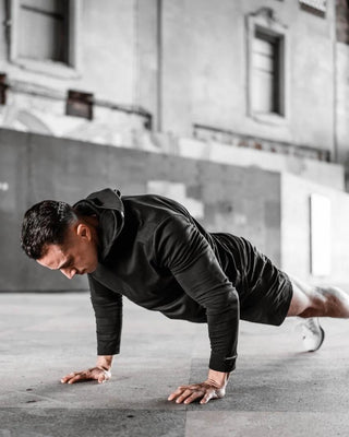 [HYBRID] Tech Hoodie - Black