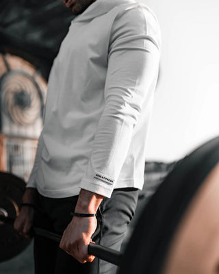 [HYBRID] Tech Hoodie - White