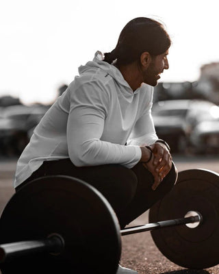 [HYBRID] Tech Hoodie - White
