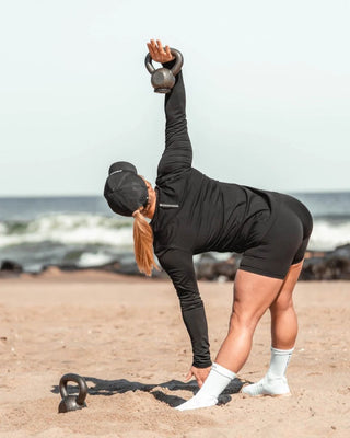 [INFINITECH] Training Longsleeve - Black