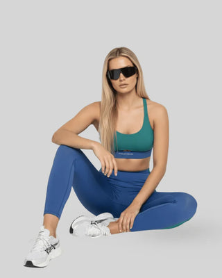 [CORE] Defynt Leggings - Azul/Verde