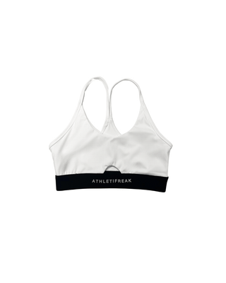 [CORE] Defynt Sportsbra - White / Black - Sportsbra - Athletifreak | Athletic & Gym Wear, Athleisure