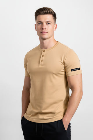[HYBRID] Cruise Henley - Latte