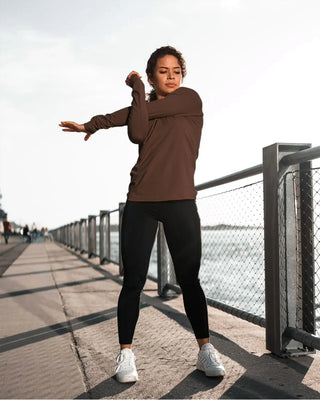 [INFINITECH] Training Longsleeve - Espresso