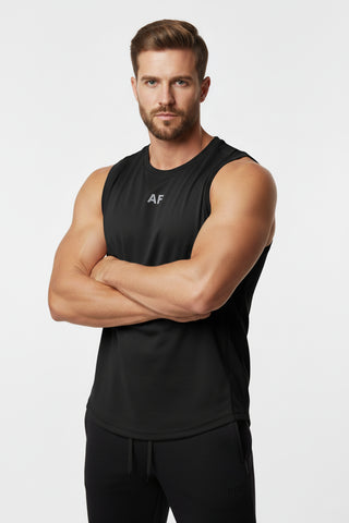 [INFINITECH] Muscle Tank - Black